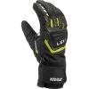 Leki Worldcup S Junior Fingerhandschuhe Black / Ice Lemon Kinder -Negozio Al Dettaglio Ski 159715 394 076 04