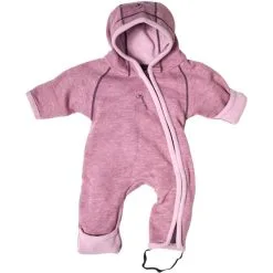 Isbjörn Wooly Overall Dusty Pink Kinder
