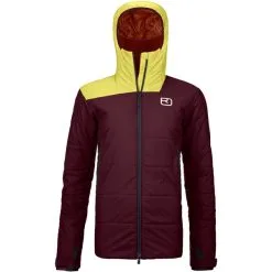 Ortovox Swisswool Zinal Isolationsjacke Dark Wine Damen