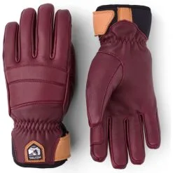 Hestra Fall Line Fingerhandschuhe Bordeaux Damen