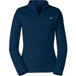 Schöffel Piz Selva Skishirt Navy Blazer Damen
