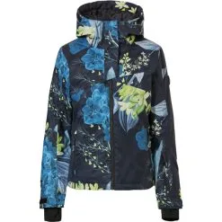 Rehall Willow-R-jr. Skijacke Floral Lime Kinder