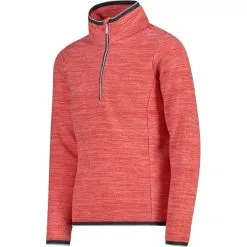 CMP Girl Sweat Fleece Skishirt Grenadine Mel. Kinder -Negozio Al Dettaglio Ski 261570 333 545 02 b