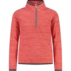 CMP Girl Sweat Fleece Skishirt Grenadine Mel. Kinder