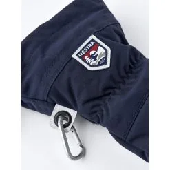 Hestra Army Leather Heli Ski Fausthandschuhe Navy -Negozio Al Dettaglio Ski 262178 872 885 01 c