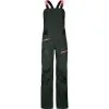 Ortovox 3L Deep Shell Bib Skihose Green Pine Damen -Negozio Al Dettaglio Ski 305817 824 740 04