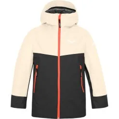 Salewa Sella Powertex Tirolwool® Skijacke Oatmeal Kinder