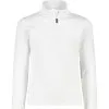 CMP Girl Sweat Stretch Performance Skishirt Bianco Kinder -Negozio Al Dettaglio Ski 308472 333 145 04