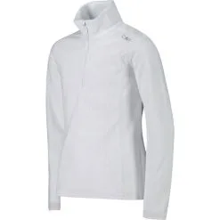 CMP Girl Sweat Arctic Fleece Skishirt Bianco Kinder -Negozio Al Dettaglio Ski 308473 333 145 03 b
