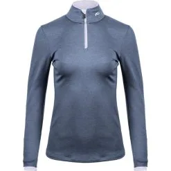 Kjus Feel Skishirt Steel Blue Damen