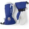 Hestra Army Leather Heli Ski Jr. 3- Fingerhandschuhe Royal Blue Kinder -Negozio Al Dettaglio Ski 312737 395 885 01