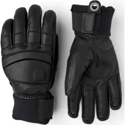 Prima pagina 17 Hestra Fall Line Fingerhandschuhe Black / Black