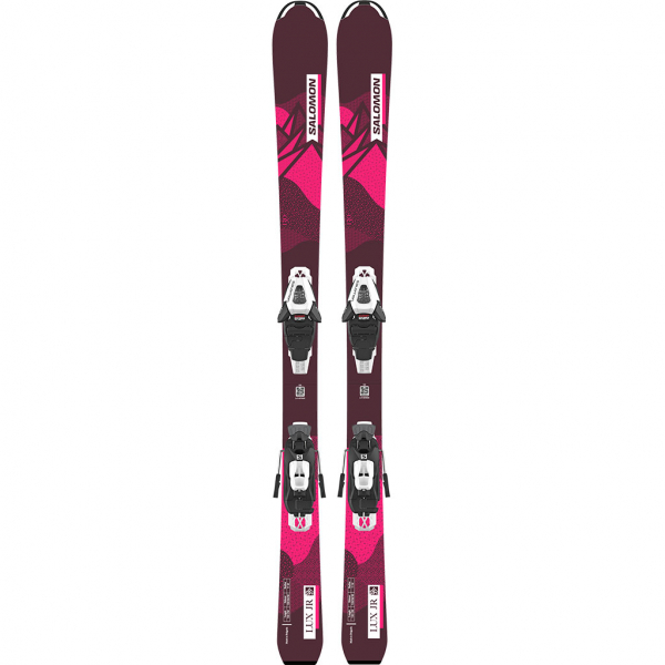 Salomon Lux Junior + C5 GW Ski Mit Bindung Kinder 22/23 3 Salomon Lux Junior + C5 GW Ski Mit Bindung Kinder 22/23