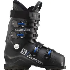 Salomon X Access 80 Wide Skischuh Black Anthracite / Race Blue Herren