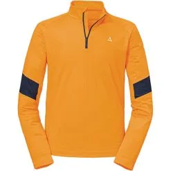 Schöffel Glatthorn Skishirt Blazing Marigold Herren