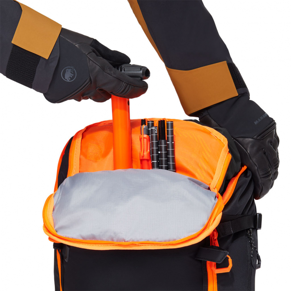 Mammut Tour 30 Removable Airbag 3.0 Lawinenrucksack (Kartusche) Exkl. Kart. Sapphire / Black 6 Mammut Tour 30 Removable Airbag 3.0 Lawinenrucksack (Kartusche) Exkl. Kart. Sapphire / Black - immagine 4