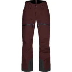 Elevenate Pure Skihose Maroon Brown Damen
