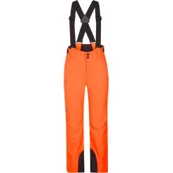 Ziener Arisu Jun Skihose Poison Orange Kinder