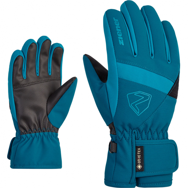 Ziener Leif GTX Glove Junior Fingerhandschuhe Blue Sea Kinder 3 Ziener Leif GTX Glove Junior Fingerhandschuhe Blue Sea Kinder