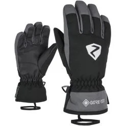 Ziener Larino GTX Glove Junior Fingerhandschuhe Black Magnet Kinder